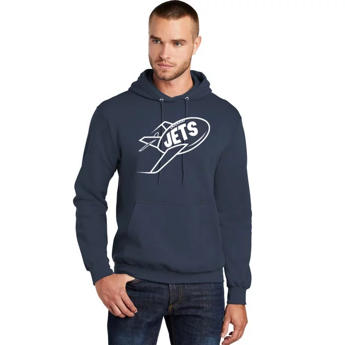 Jets Vintage Jet Ball Tall Hoodie