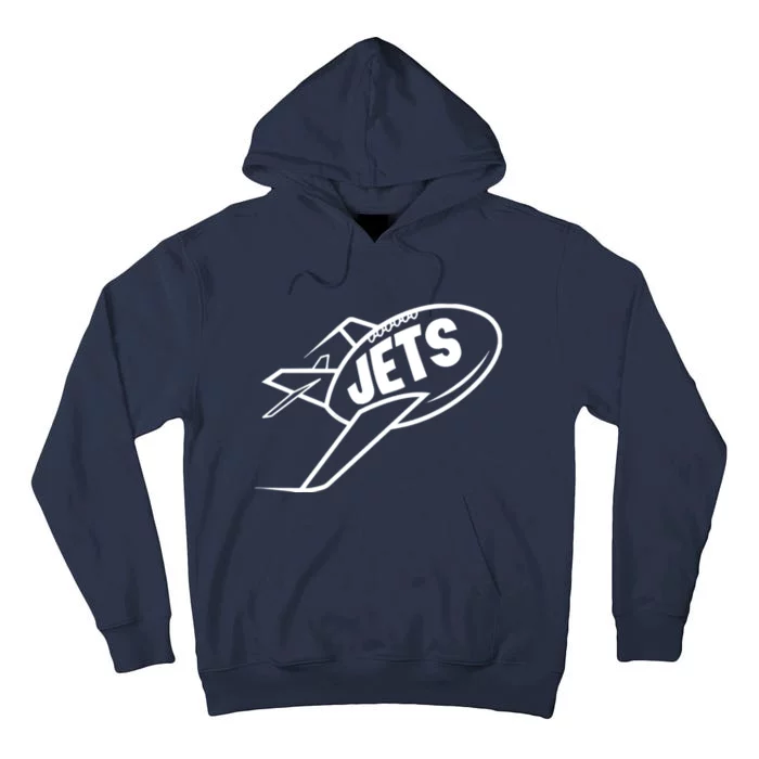 Jets Vintage Jet Ball Tall Hoodie