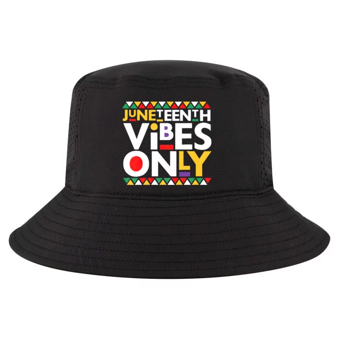 Juneteenth Vibes Only 1865 African American Cool Comfort Performance Bucket Hat