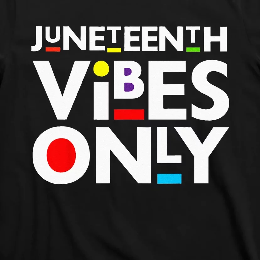 Junenth Vibes Only Melanin Black Men Women Kids Boy T-Shirt