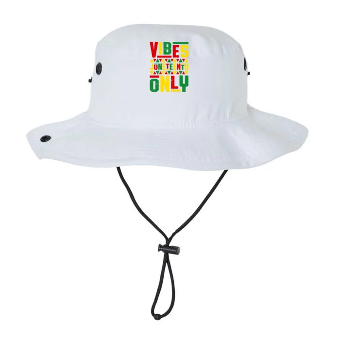 Juneteenth Vibes Only Proud Black History Month Melanin Gift Legacy Cool Fit Booney Bucket Hat