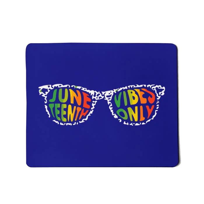 Junenth Vibes Only Leopard For Black American Cute Gift Mousepad