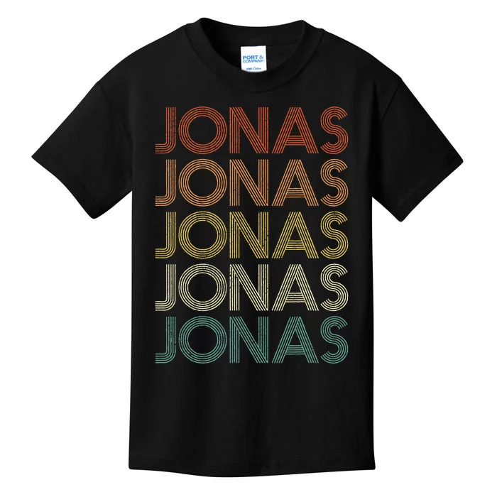 Jonas Vintage Retro Kids T-Shirt