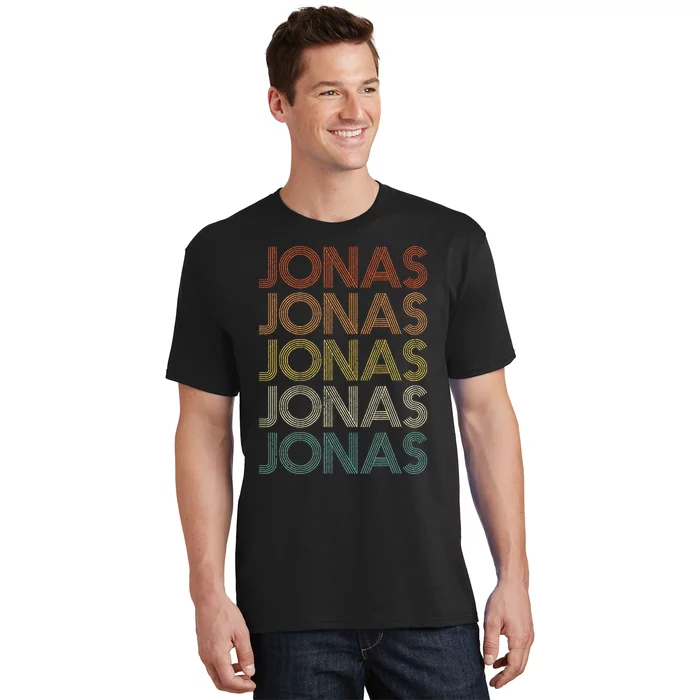 Jonas Vintage Retro names style T-Shirt