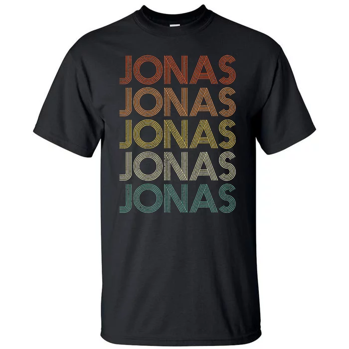 Jonas Vintage Retro names style Tall T-Shirt