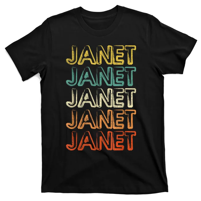 Janet Vintage Retro T-Shirt