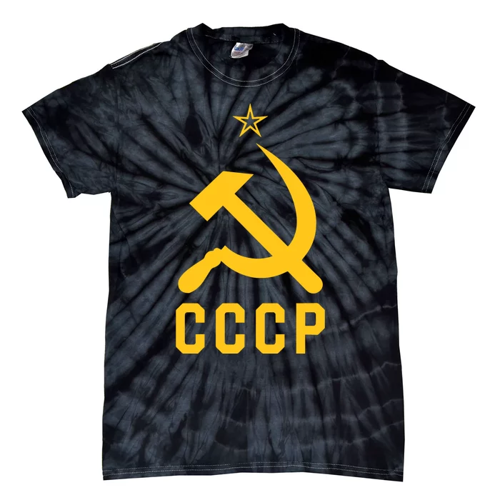 Jd Vance Wearing Cccp Social Communist Soviet Tie-Dye T-Shirt