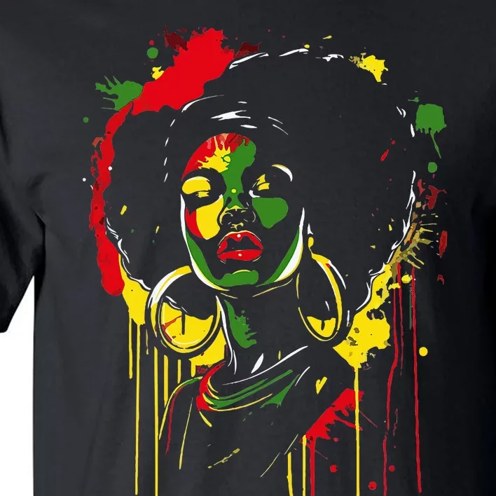 Juneteenth Women 2024 Celebrate Black Freedom Tall T-Shirt