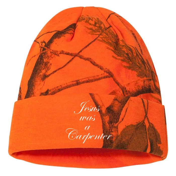 Jesus Was A Carpenter. Kati - 12in Camo Beanie