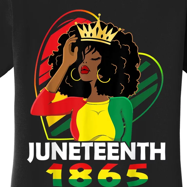 Juneteenth Women African American Black Women's T-Shirt