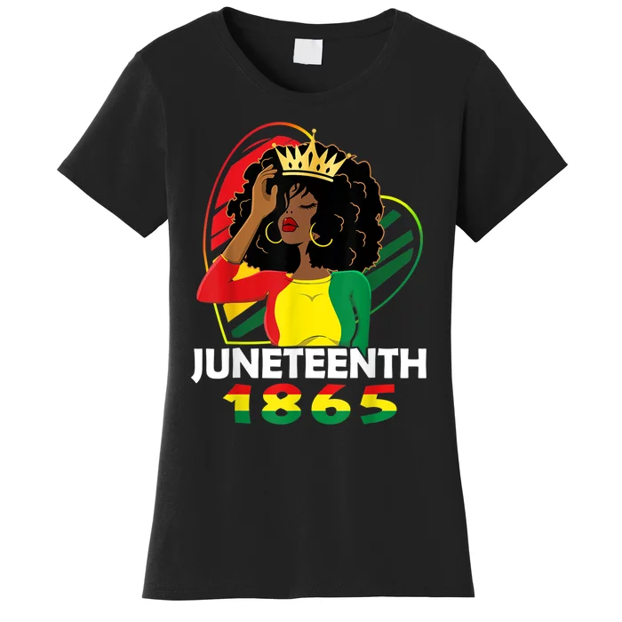 Juneteenth Women African American Black Women's T-Shirt