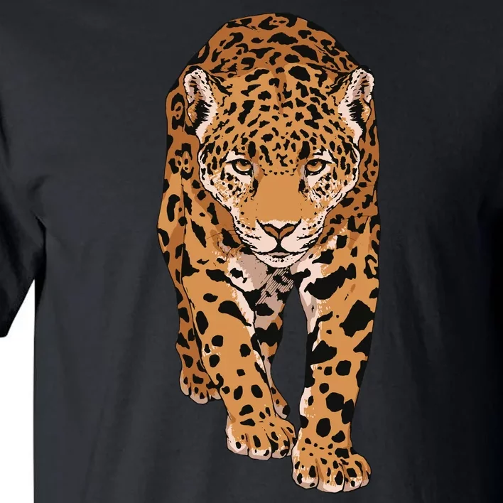 Jaguar Wild Animal Art Tall T-Shirt