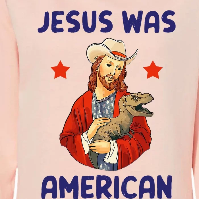 Jesus Was American Christianity Holy Bible Womens California Wash Sweatshirt