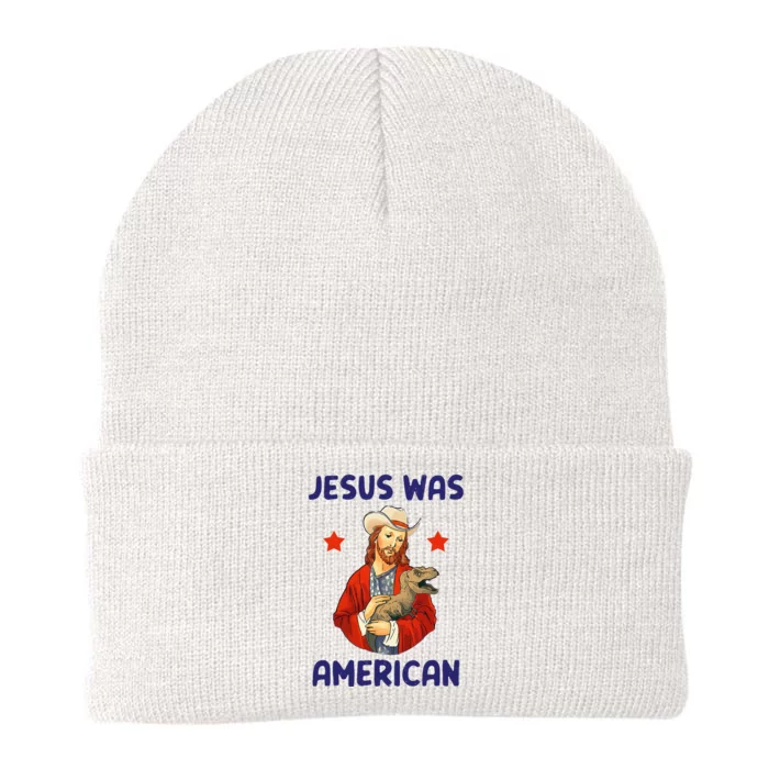 Jesus Was American Christianity Holy Bible Knit Cap Winter Beanie