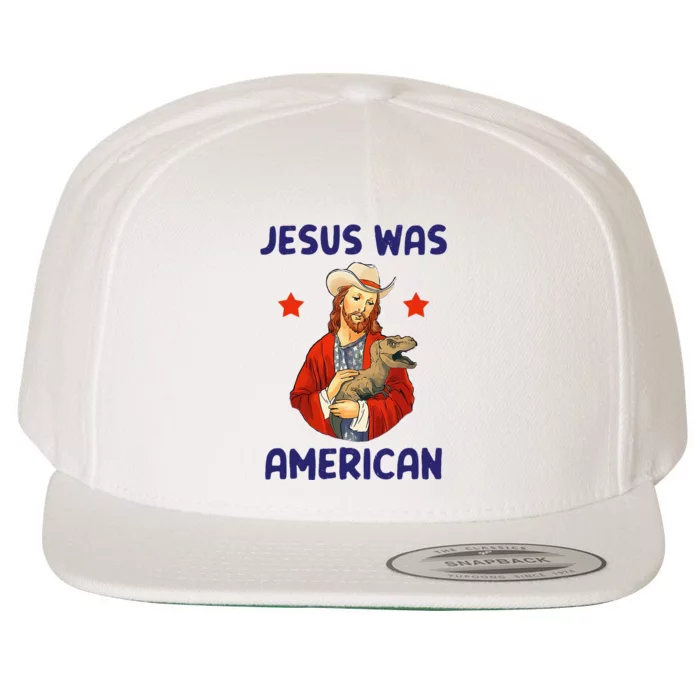 Jesus Was American Christianity Holy Bible Wool Snapback Cap