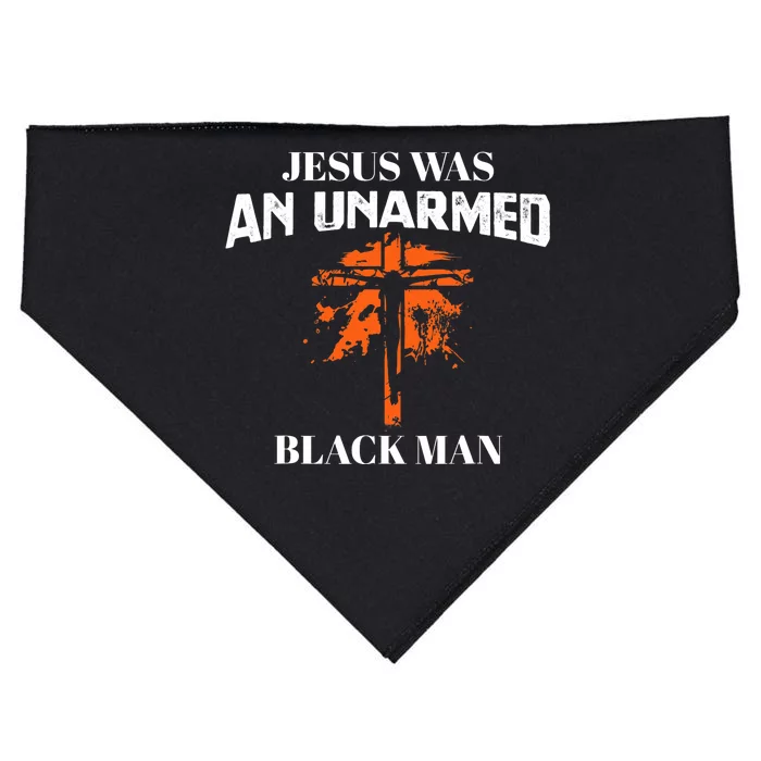 Jesus Was An Unarmed Black Man Religious Christian Bible USA-Made Doggie Bandana