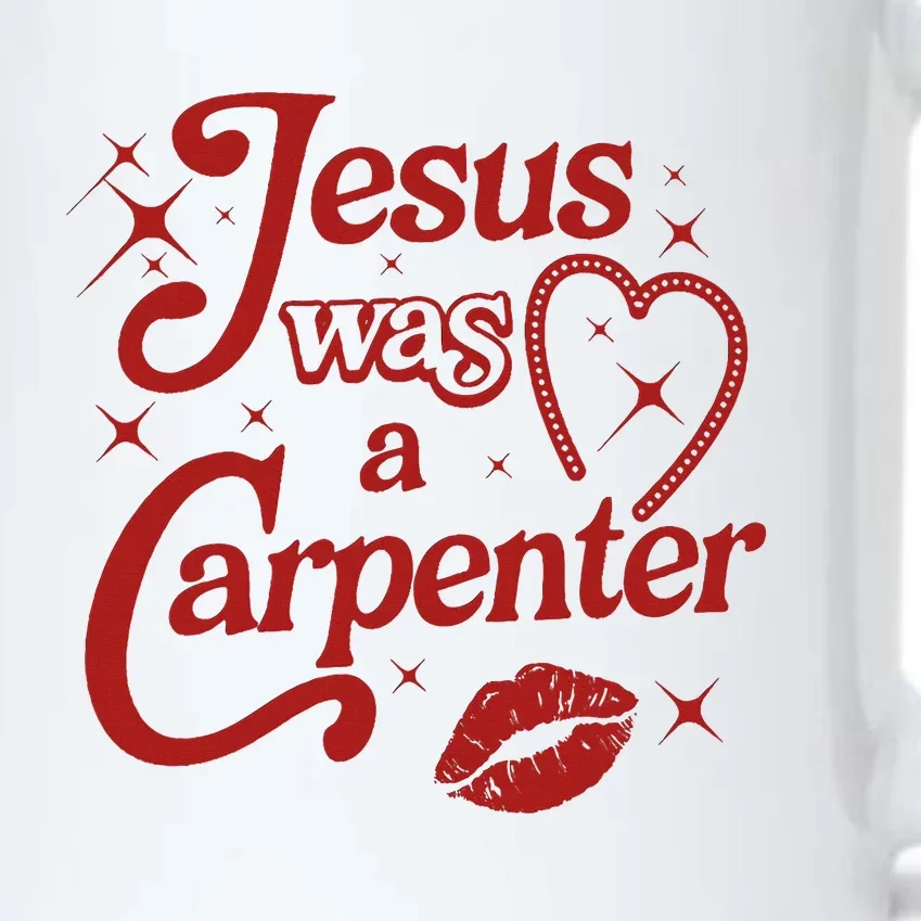 Jesus Was A Carpenter Christian Jesus Sayings Black Color Changing Mug