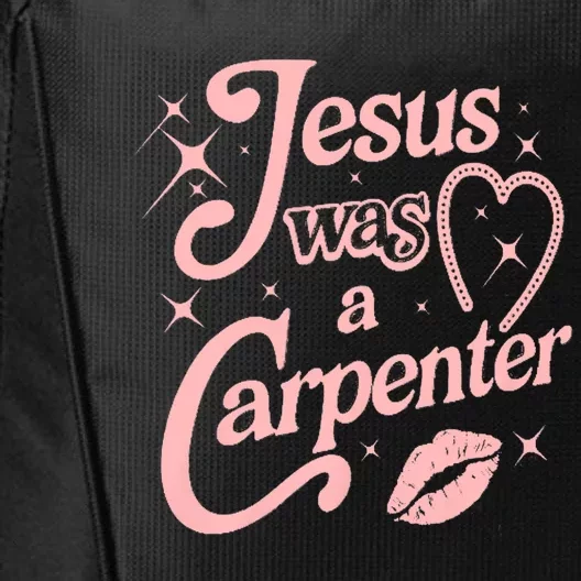 Jesus Was A Carpenter City Backpack