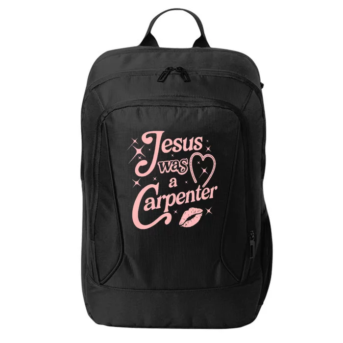 Jesus Was A Carpenter City Backpack