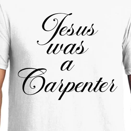 Jesus Was A Carpenter Funny Music Festival Gift Pajama Set