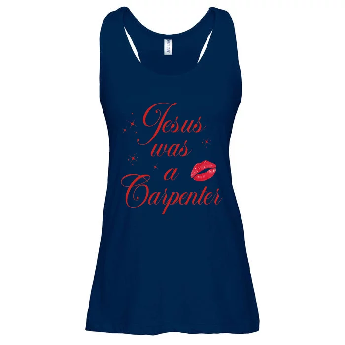 Jesus Was A CarpenterChristian  Jesus Christian Ladies Essential Flowy Tank