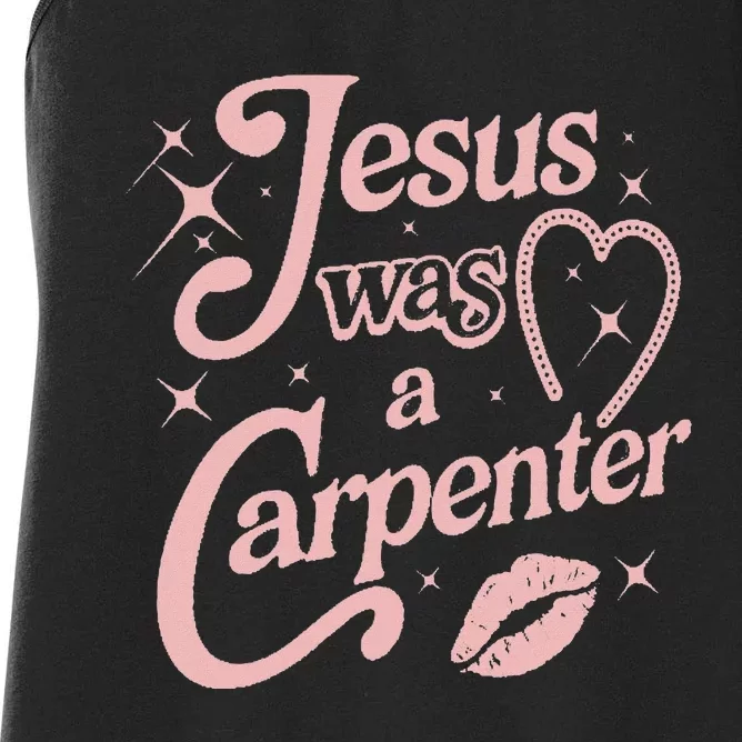 Jesus Was A Carpenter Women's Racerback Tank