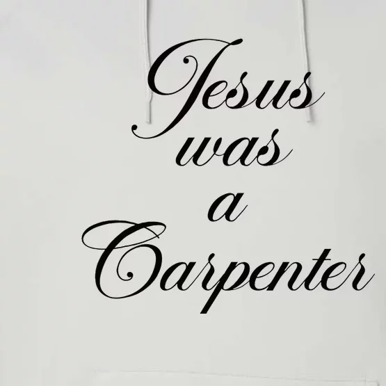 Jesus Was A Carpenter Funny Design In Music Festival Performance Fleece Hoodie