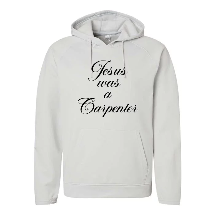 Jesus Was A Carpenter Funny Design In Music Festival Performance Fleece Hoodie