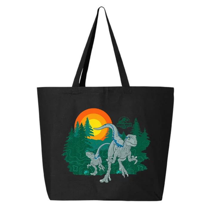 J.Urassic World Blue Raptor Sunset 25L Jumbo Tote