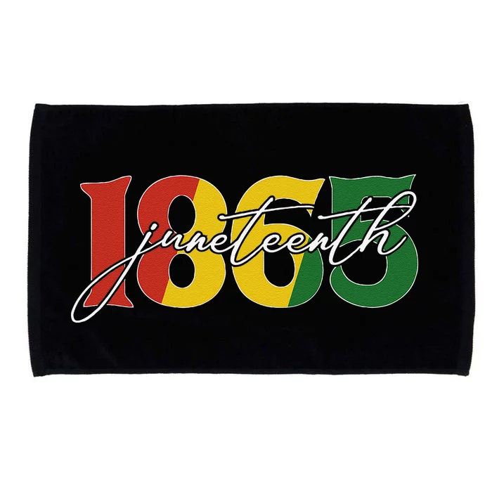 Juneteenth Women Black History African American Microfiber Hand Towel