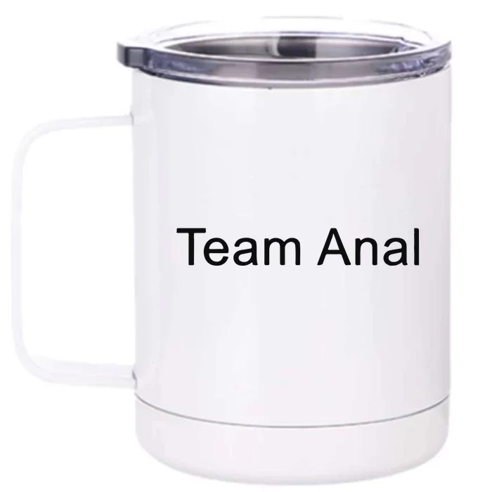 Justin Womble Chris Team Anal Front & Back 12oz Stainless Steel Tumbler Cup