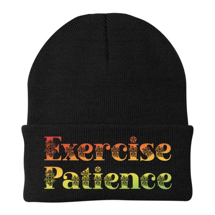 Jehovahs Witness Convention Exercise Patience Knit Cap Winter Beanie