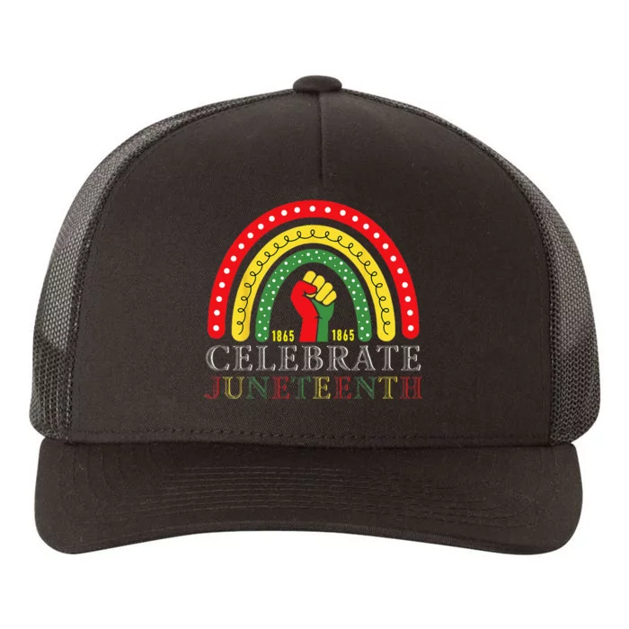 Juneteenth Women Day Black Juneteenth 1865 African American Yupoong Adult 5-Panel Trucker Hat