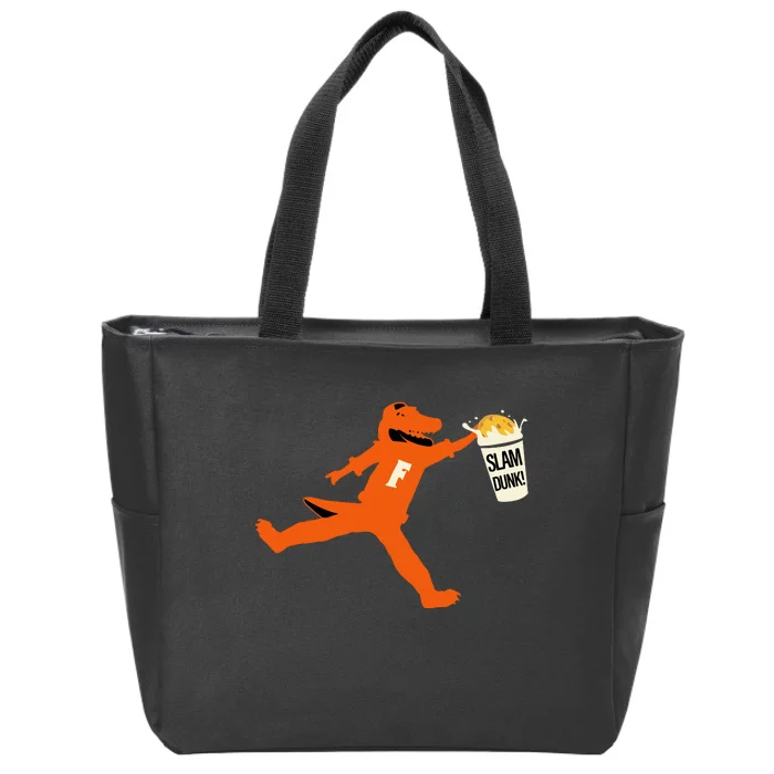 Jakob Wearing Florida Gator Slam Dunk Zip Tote Bag