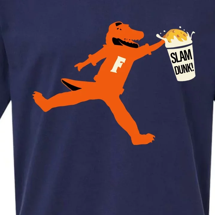 Jakob Wearing Florida Gator Slam Dunk Sueded Cloud Jersey T-Shirt