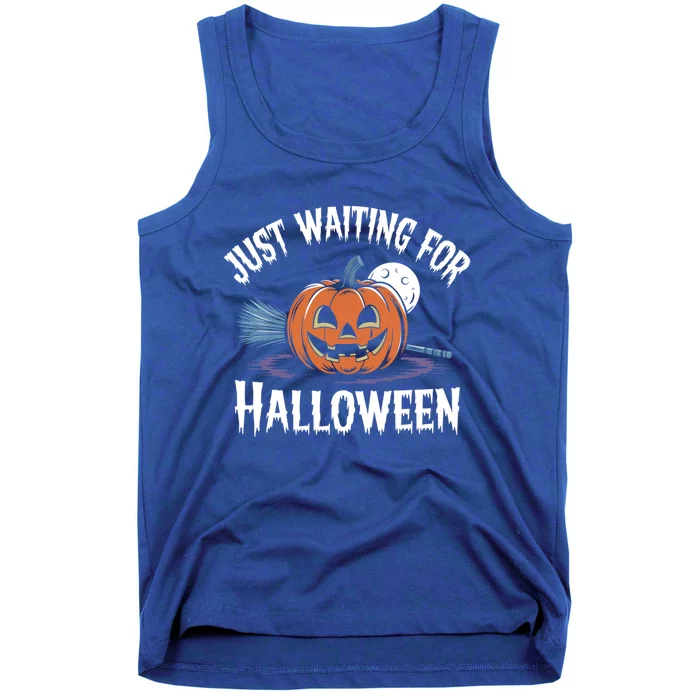 Just Waiting For Halloween Gift Tank Top