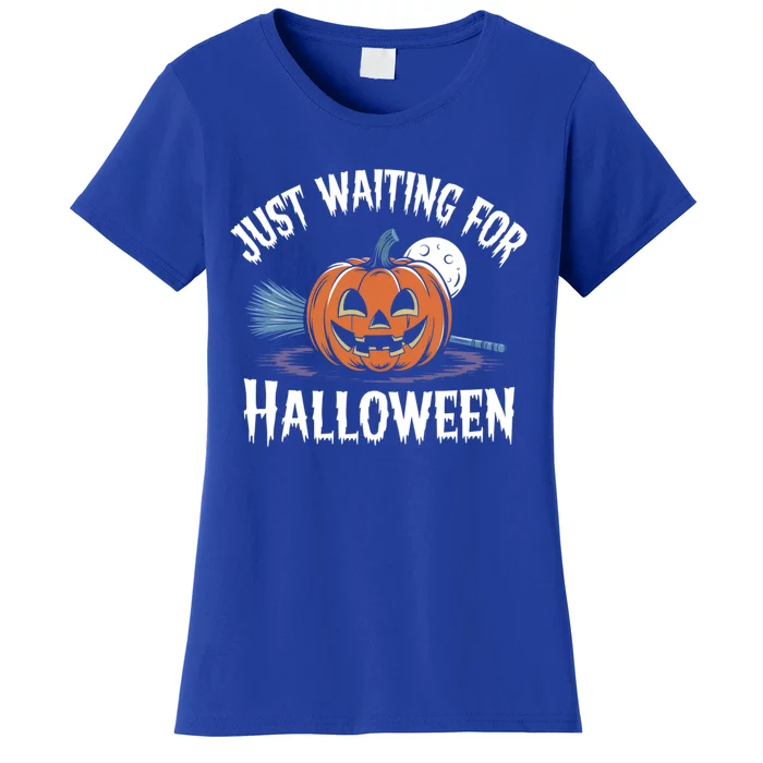 Just Waiting For Halloween Gift Women's T-Shirt