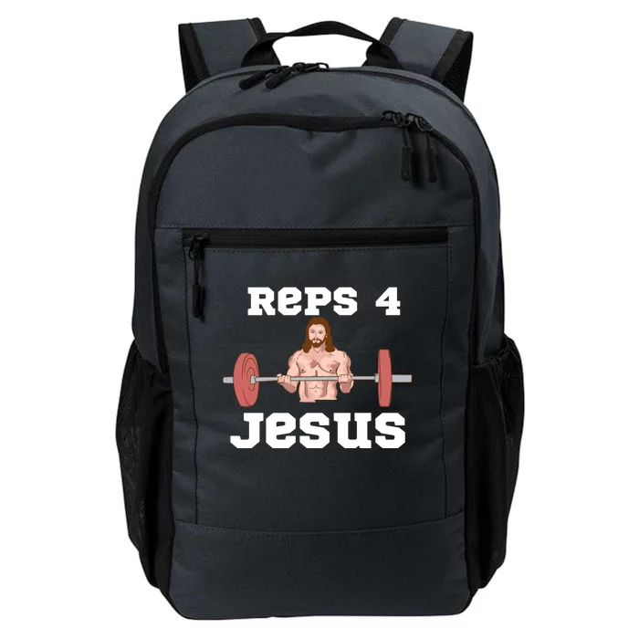 Jesus Weightlifting Funny Workout Reps 4 Jesus Deadlifter Great Gift Daily Commute Backpack