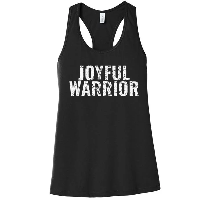 Joyful Warrior Harris Walz 2024 Women's Racerback Tank