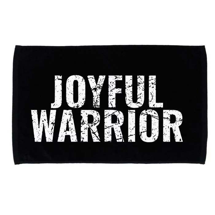 Joyful Warrior Harris Walz 2024 Microfiber Hand Towel