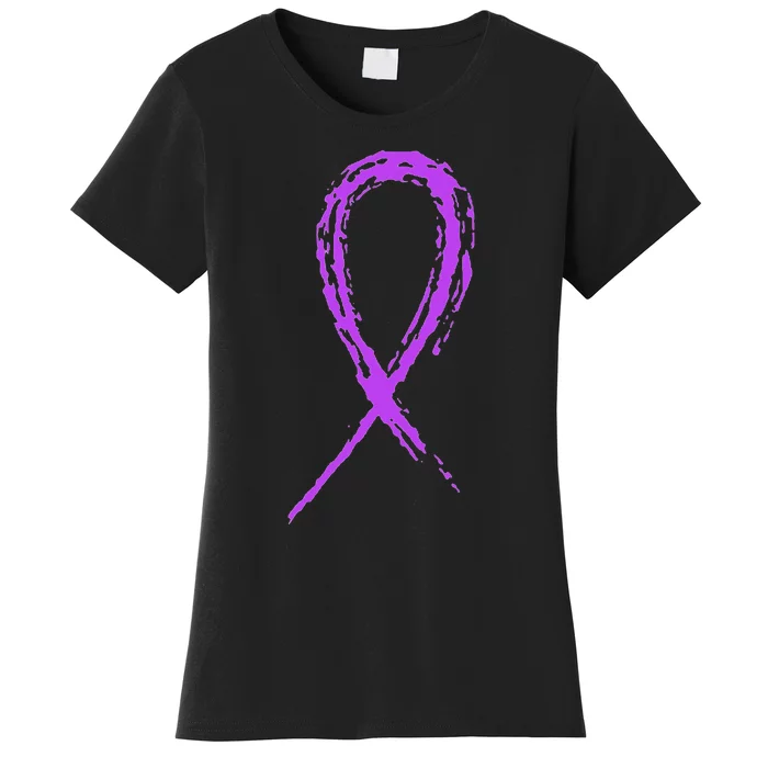 Just Wait In The Truck Domestic Violence Awareness Women's T-Shirt