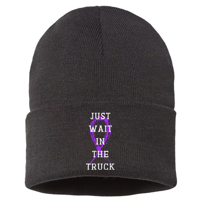 Just Wait In The Truck Sustainable Knit Beanie