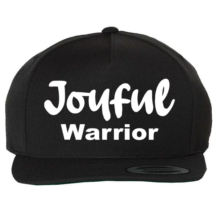 Joyful Warrior Wool Snapback Cap