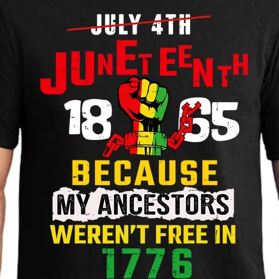 Juneteenth Women Juneteenth Shirts African American Pajama Set