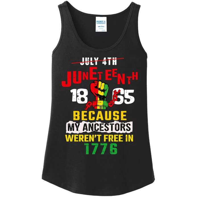 Juneteenth Women Juneteenth Shirts African American Ladies Essential Tank