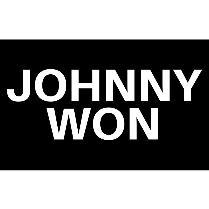 Johnny Won Justice For Johnny Depp Bumper Sticker