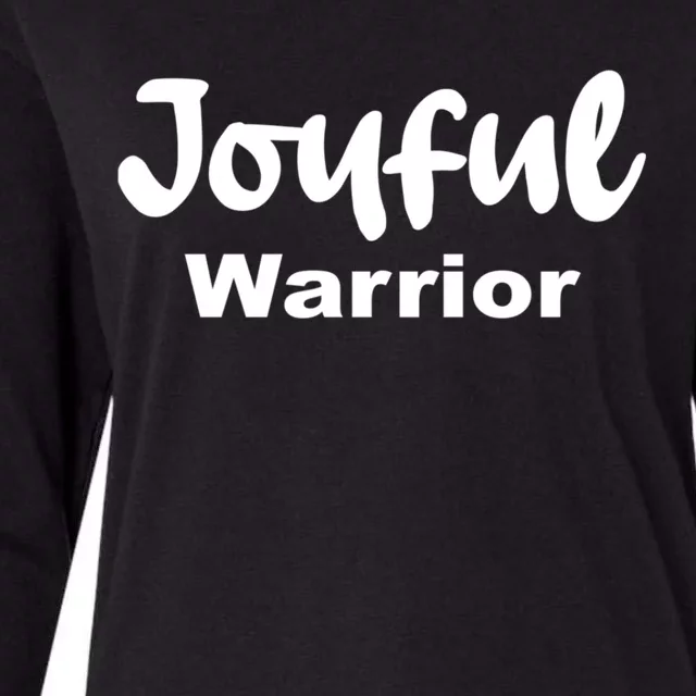 Joyful Warrior Womens Cotton Relaxed Long Sleeve T-Shirt