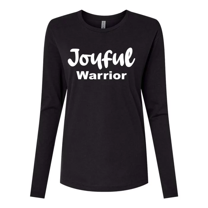 Joyful Warrior Womens Cotton Relaxed Long Sleeve T-Shirt