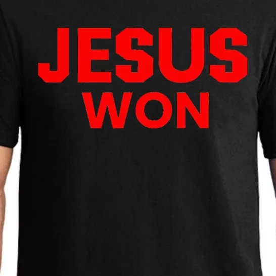 Jesus Won Pajama Set