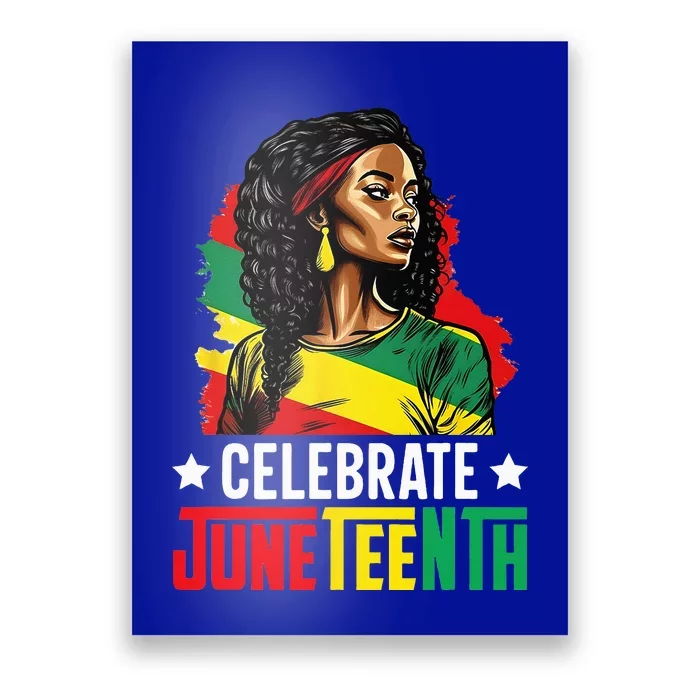 Juneteenth Women Juneteenth African American Poster